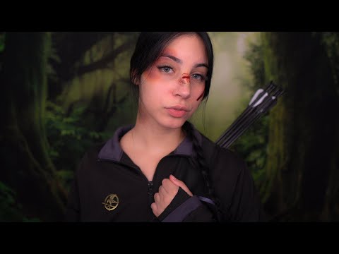ASMR Katniss Everdeen Cura Tus Heridas (Roleplay Supervivencia) l Los Juegos del Hambre