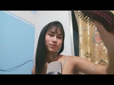 ASMR| AMIGA PENTEANDO SEU CABELO DEPOIS DE UM DIA CANSATIVO 💆🏻‍♀️