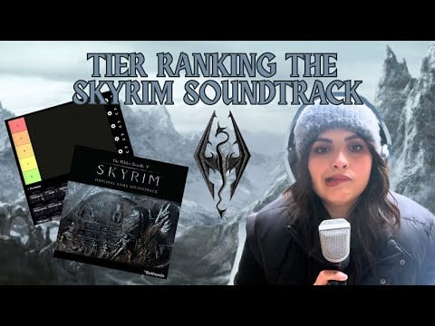 TIER RANKING THE SKYRIM SOUNDTRACK ❄️🏔️ The Elder Scrolls V OST