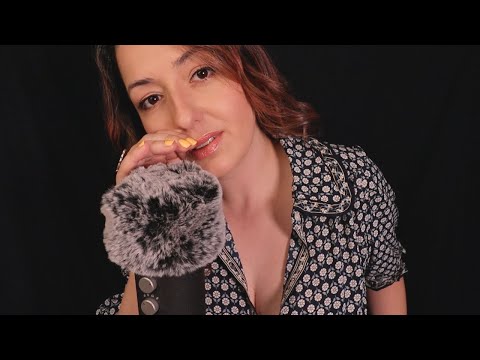 ASMR ✨ Cupped, Up Close Whisper Ramble ✨ Fluffy Mic