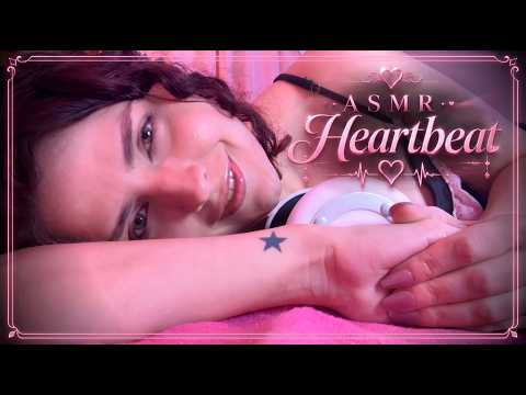 ASMR ~ Let me hold you close... ♥ heartbeat + positive affirmations ♥