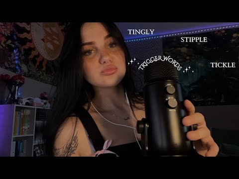 asmr super tingly trigger words✨