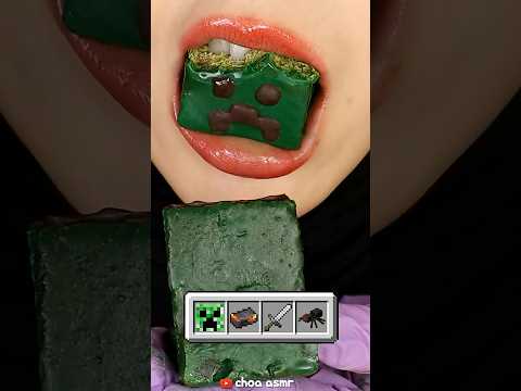 Minecraft in real life ASMR Minecraft food ASMR