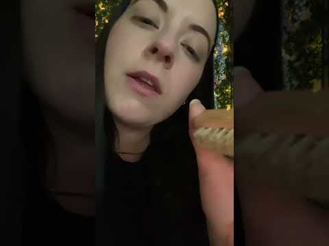 ASMR Dry Brushing #brushingsounds