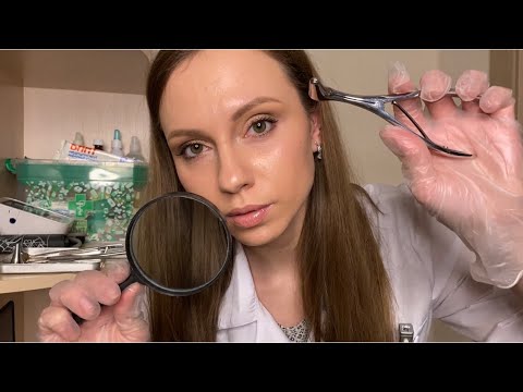 АСМР Ролевая игра🌡Ты точно уснешь после этого медицинского осмотра ASMR👩‍⚕️Roleplay Medical exam🩺