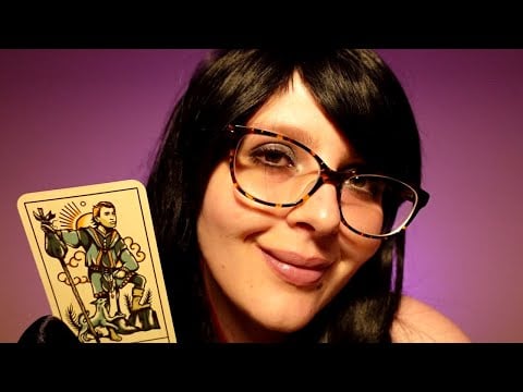 ASMR | Bayonetta and Jeanne Read Your Tarot Cards (Card Shuffling, Tapping, Personal Attention)