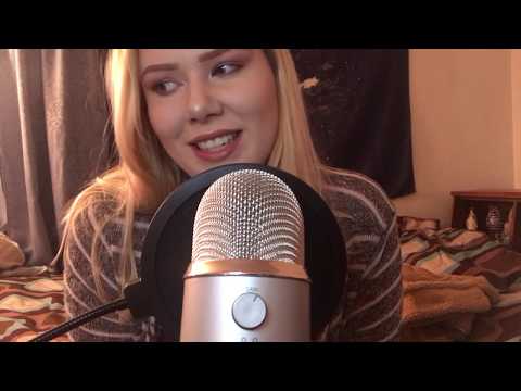 Whisper Ramble Test with Pop Filter *ASMR*