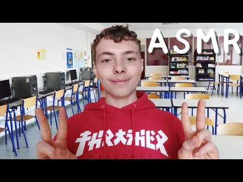 ASMR FR: Roleplay Surveillant tu es collé je te rassure