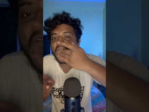 POV : ASMR Spit Painting 👅 [Mouth Sounds] #shorts
