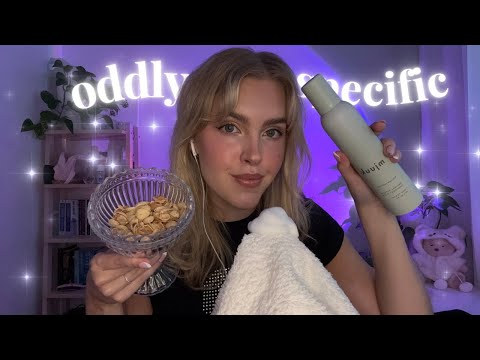 ASMR rare & oddly specific triggers for sleep | 100% tingle guarantee | whispering only