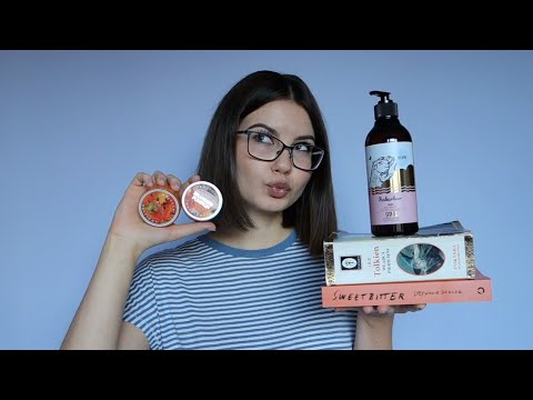asmr | shopping haul (home decor, shoes, makeup) | fabric sounds, scratching, tapping, whispering
