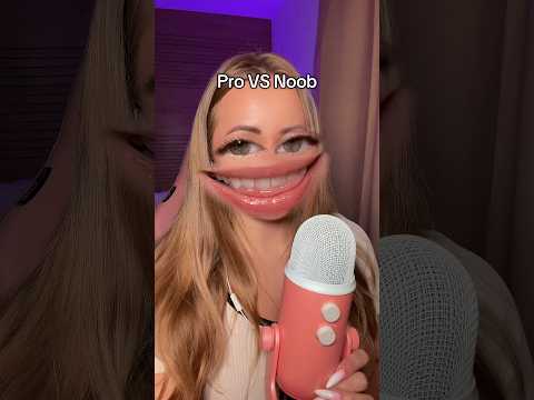 Pro vs noob #asmr #triggers