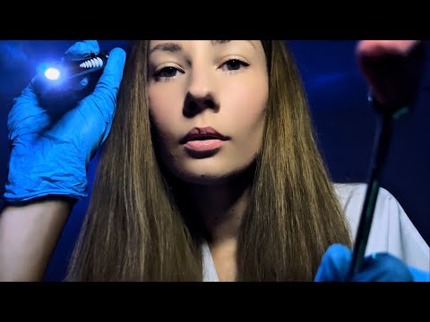 ASMR Cranial Nerve Exam You’ll Feel 👩🏼‍⚕️ Doctor Roleplay for Relaxation & Deep Sleep 💤