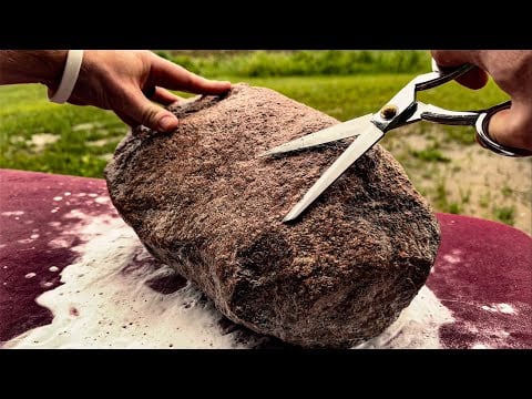 ASMR | Giving a Rock a Haircut