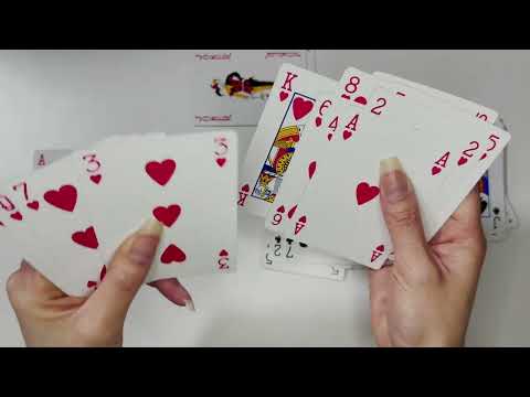 ASMR Card Shuffling & Sorting (No Talking)