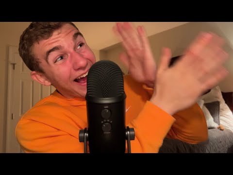 ASMR Hand Sounds fast and aggressive