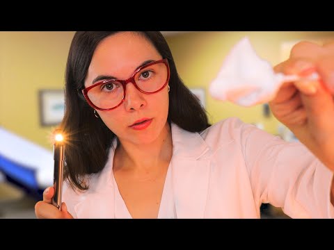 ASMR EAR Doctor Exam 👂👩🏻‍⚕️