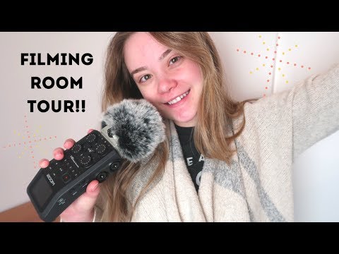 ASMR Filming Room & Equipment Walk Thru!! Show and Tell, ASMR Set Up, Tapping, Whispers