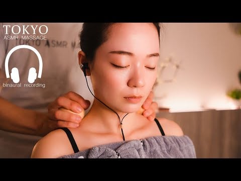ASMR | 眠くなる肩叩きでデスクワーク疲れを解消(バイノーラル録音)
