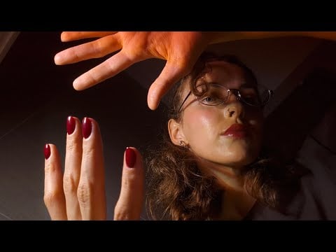 ASMR POV You're on the ground 😙 Chatty, Fast Hand Sounds and Movements