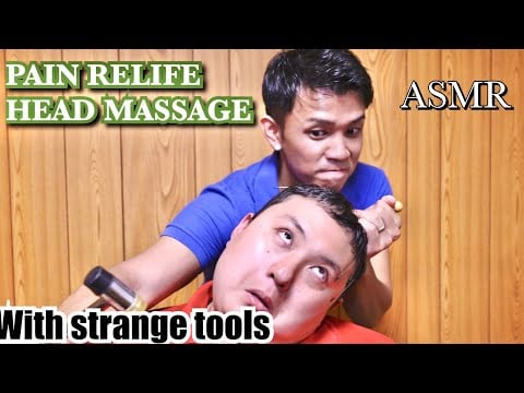 【ASMR】Head Massage / Several tools #headmassage#massage#asme