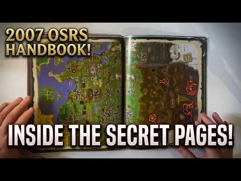 What's Inside the Old School Runescape Handbook? Find Out in ASMR