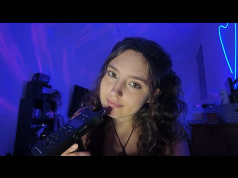ASMR ✰ clicky mouth sounds + tingly triggers (super relaxing)