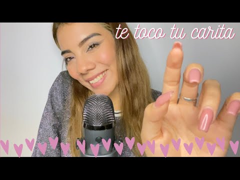 ASMR| Déjame tocarte la cara | Te toco tu carita ✨💕