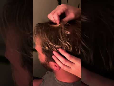 ASMR Hair Pulling Head Massage #asmr #hairpulling #headmassage #asmrmassage
