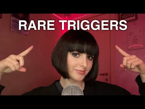 ASMR Rare & Specific Triggers🤩💠🎨 (unusual trigger assortment)