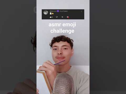 asmr emoji challenge