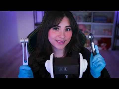 ASMR | Ear Exam, Ear Cleaning & Hearing Test