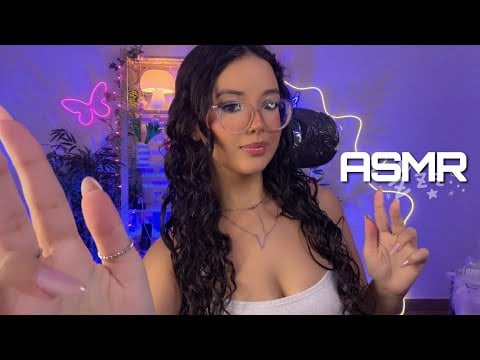 ASMR ☁️ MOUTH SOUNDS e CAFUNÉ PARA DORMIR IMEDIATAMENTE 👄