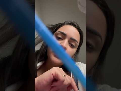 ASMR: Cuidando da Sua Sobrancelha de Pertinho 💆‍♀️✨