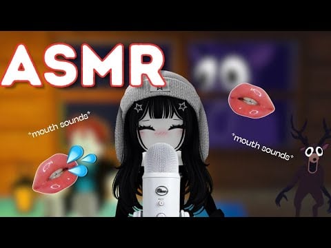 Roblox ASMR ~ 💋I Survived in 99 Nights In Forest + Triggers Words 💋
