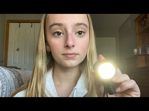 ASMR | Eye Tests 👀 (light triggers only)