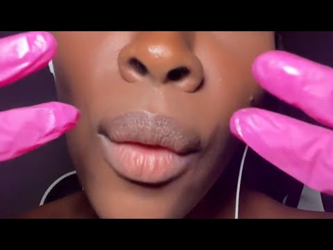 ASMR wet mouth sounds visual triggers 
