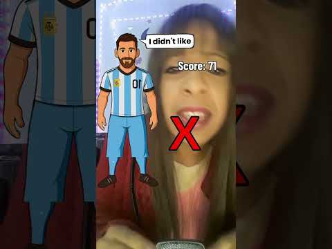 ASMR MESSI MESTRE ALFAIATE #shortsvideo