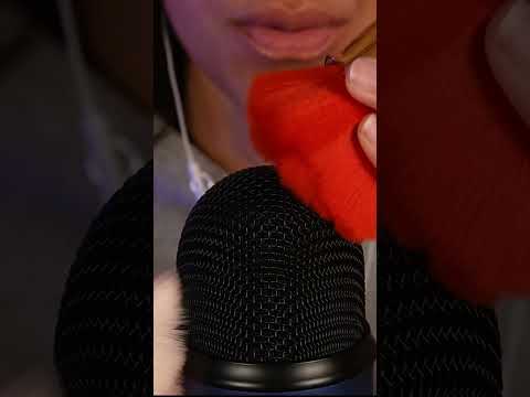 gentle rose brushing & mic blowing asmr 😴 (part II)