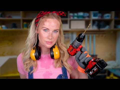 ASMR LET ME FIX YOU 🔨 CARPENTER ROLE PLAY 🧰 personal attention & relaxing tingle triggers