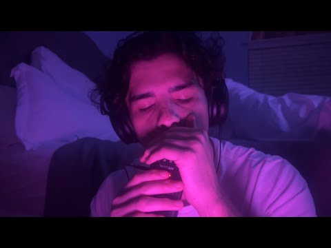 Hotel Room Tascam ASMR mouth and hand sounds 😘