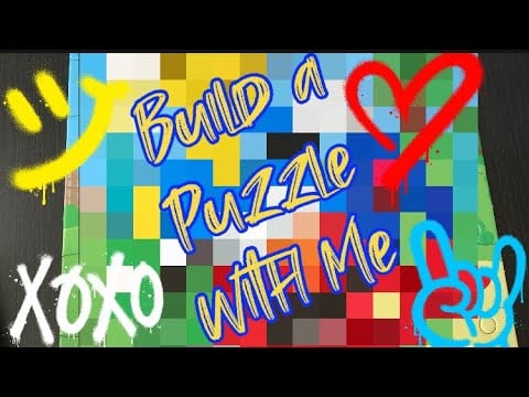 ASMR BUILD a “Sesame Street” PUZZLE WITH ME #1
