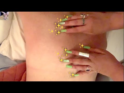 ASMR Relaxing Back Scratch & Tickle