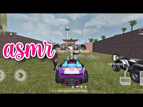 ASMR FF - JOGANDO O MODO CRIATIVO 🦋