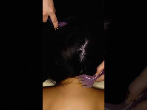 The heat in the Southern US has me daydreaming about fall#asmr #relax #scalpmassage #fall #asmrhair