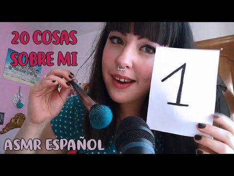 [Rena] ASMR Español - 20 Cosas sobre mi / Susurros ♥