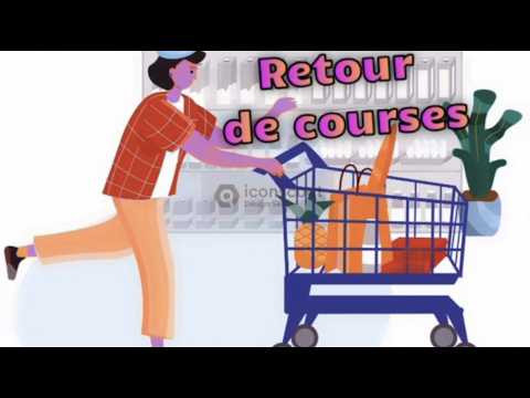 Asmr Français: Retour de courses 🛒🛒🛒