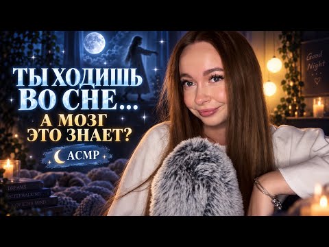 ASMR 😨🌒 Лунатизм: что происходит с тобой, пока ты не проснулся? 