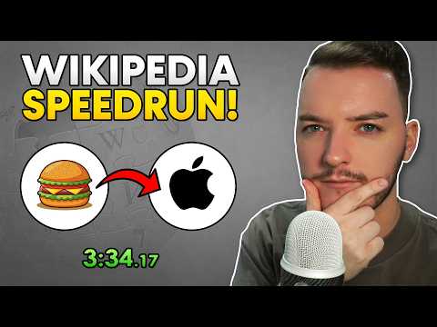 ASMR I Speedrun Wikipedia Articles!