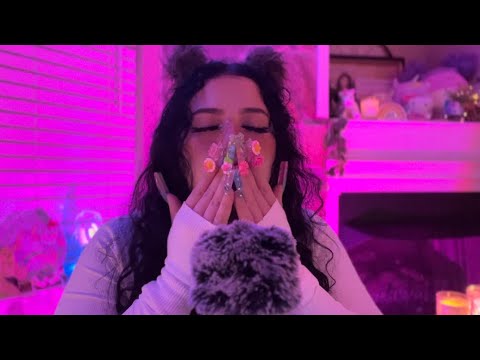 ASMR | Plucking Negativity✂️ + Sending Love Kisses💋✨ (Hand Movements)